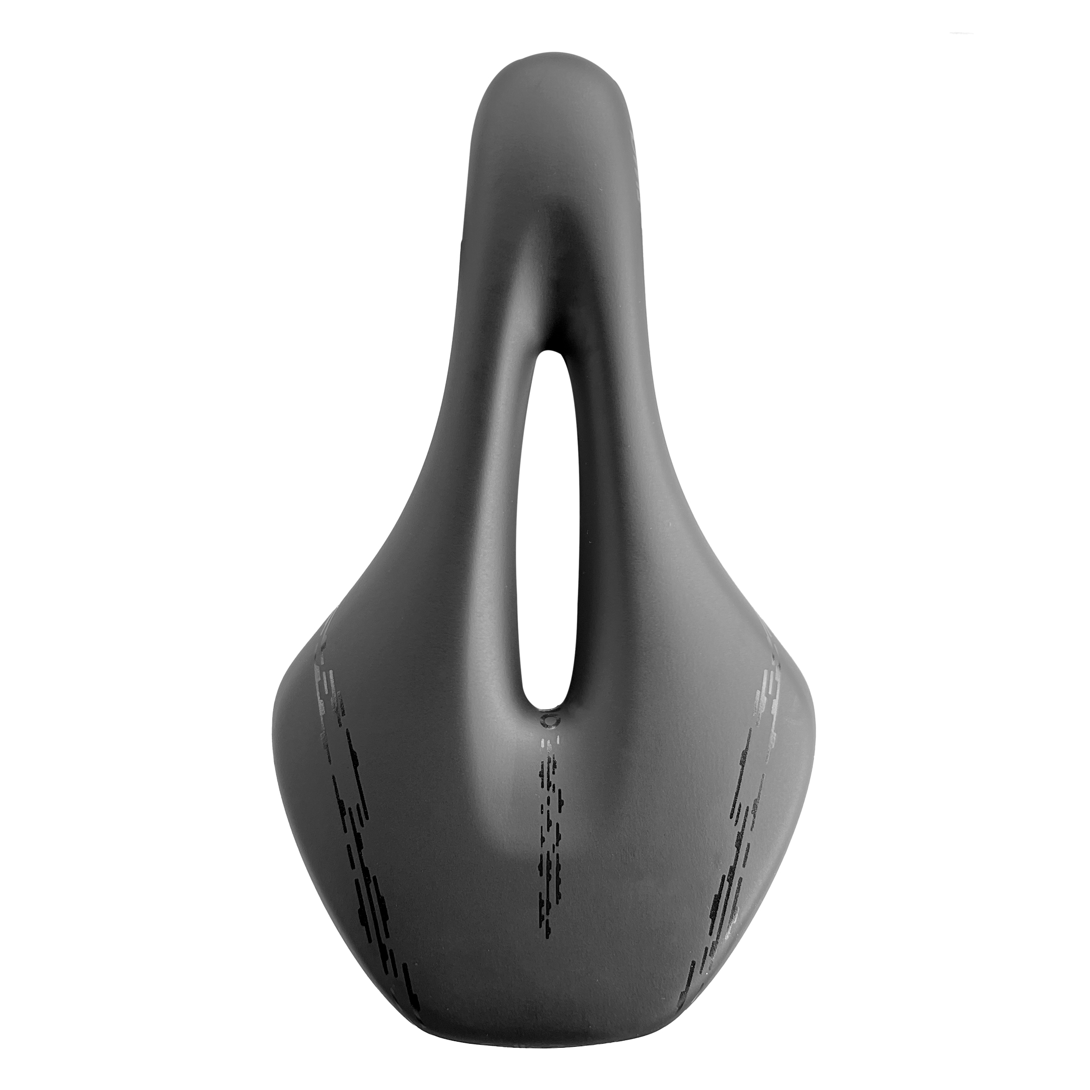 Orma open RVS negro con diseño negro
